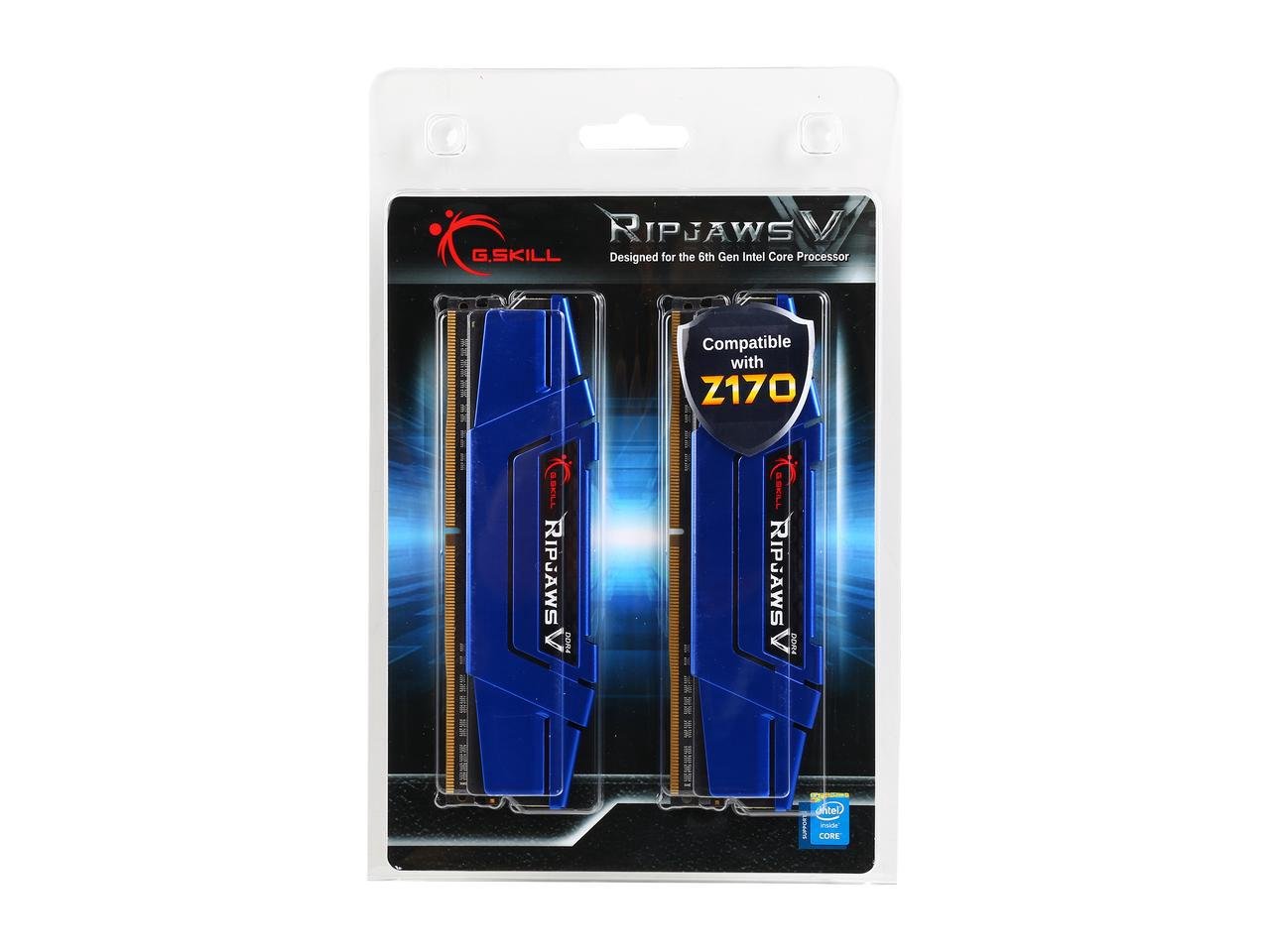 G.Skill Ripjaws V - DDR4-16 GB: 2 x 8 GB - DIMM 288-PIN